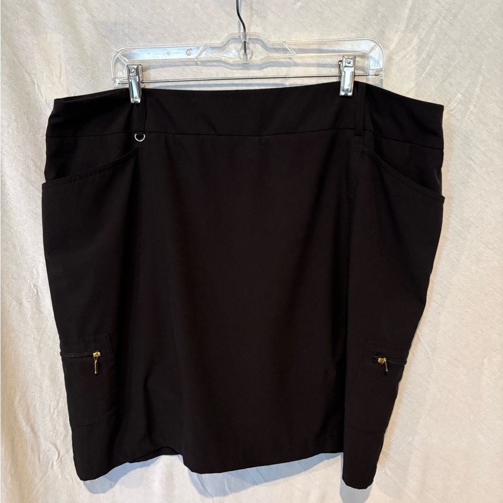 Zenergy Golf by Chico's Black Skort